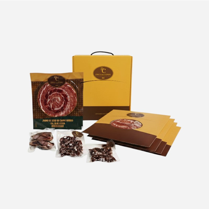 Jamón de Cebo de Campo Ibérico 50% Raza Ibérica Cortado a Cuchillo